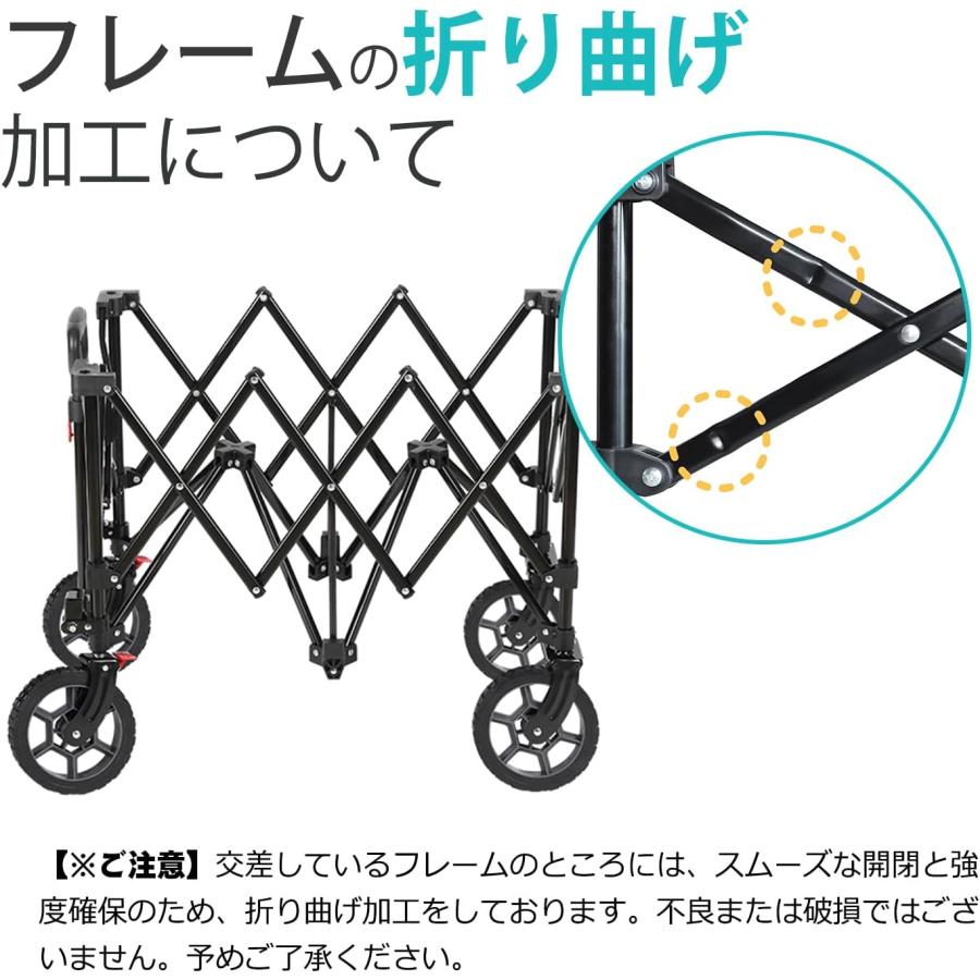 キャリー　ワゴン ヒロ・コーポレーション 折りたたみ式キャリーワゴン HDL-0456 1台