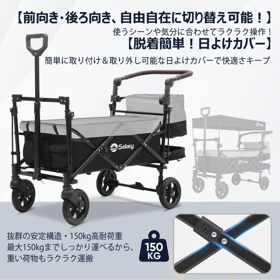 キャリーワゴン120L キャリーカート折りたたみ 大型軽量 大容量「ネイビー」① キャリーカート 大容量 キャリーワゴン 120L 折りたたみ 台車