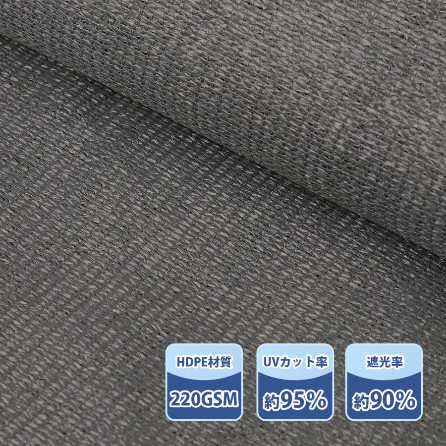 Sekey 【在庫処分セール】Sekey 0.9m×5m バルコニー 目隠しシェード