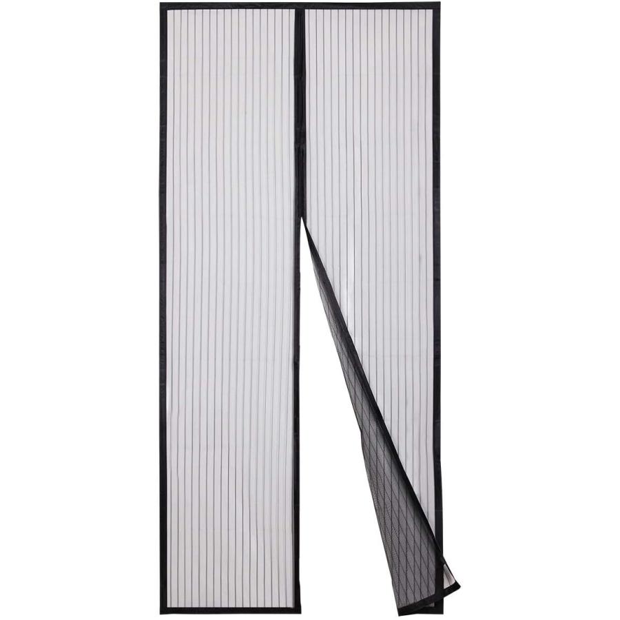 Sekey【2020改良版】幅90cm×丈220cm 静音仕様 マグネット開閉式 網戸 カーテン 自動で閉まる 玄関/ドア/勝手口/ベランダ 虫よけ/ エコ/断熱 暑さ対策 1年保証 黒 :Y322900:セキ株式会社 - 通販 - Yahoo!ショッピング Sekey【2020改良版】幅90cm×丈220cm 静音仕様 マグネット開閉式 網戸 カーテン 自動で閉まる 玄関/ドア/勝手口/ベランダ 虫よけ/ エコ/断熱 暑さ対策 1年保証 黒 :Y322900:セキ株式会社 - 通販 - Yahoo!ショッピング
