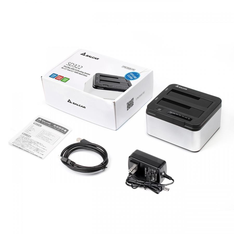 Salcar USB3.0接続 2.5/3.5型 SATA HDD/SSDスタンド パソコンなしで丸ごとコピー機能付き UASP対応 8TB*2対応 アルミ 1年保証 :Y603622:セキ株式会社 - 通販 - Yahoo!ショッピング Salcar USB3.0接続 2.5/3.5型 SATA HDD/SSDスタンド パソコンなしで丸ごとコピー機能付き UASP対応 8TB*2対応 アルミ 1年保証 :Y603622:セキ株式会社 - 通販 - Yahoo!ショッピング