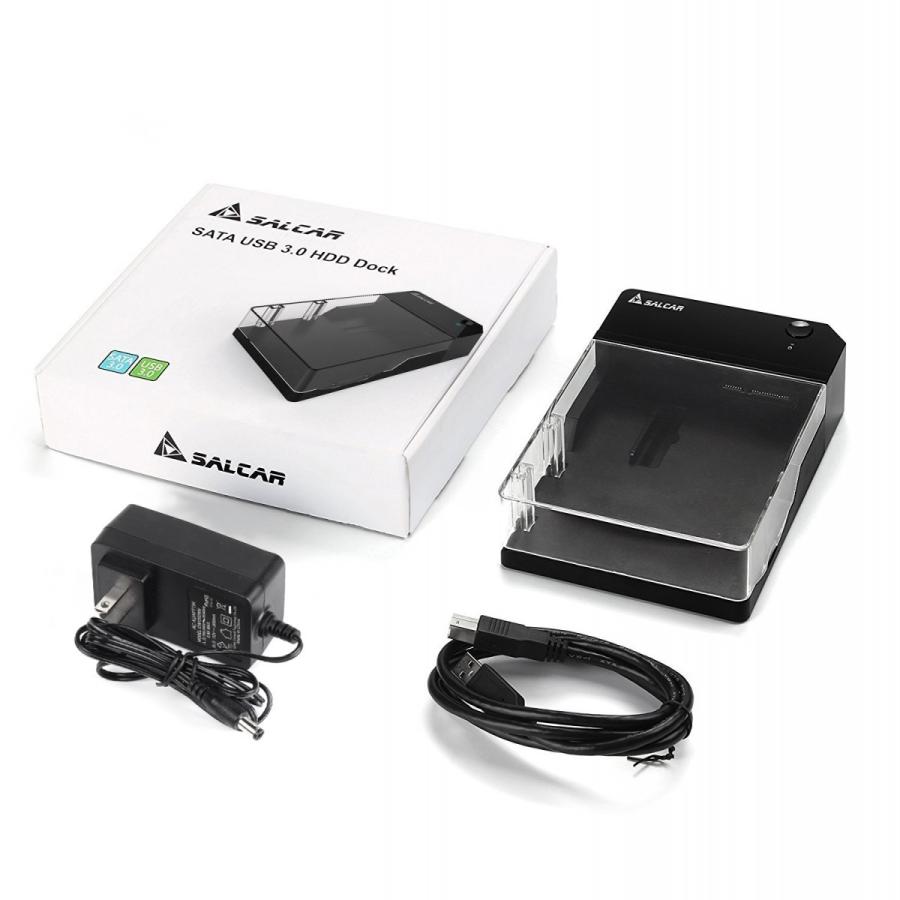 Salcar 高速usb3 0 2 5 3 5型 外付け Hdd Ssd ケース Uasp高速転送 Satai Ii Iii対応 6tb 工具不要 簡単着脱 1年保証 Y6068 セキ株式会社 通販 Yahoo ショッピング