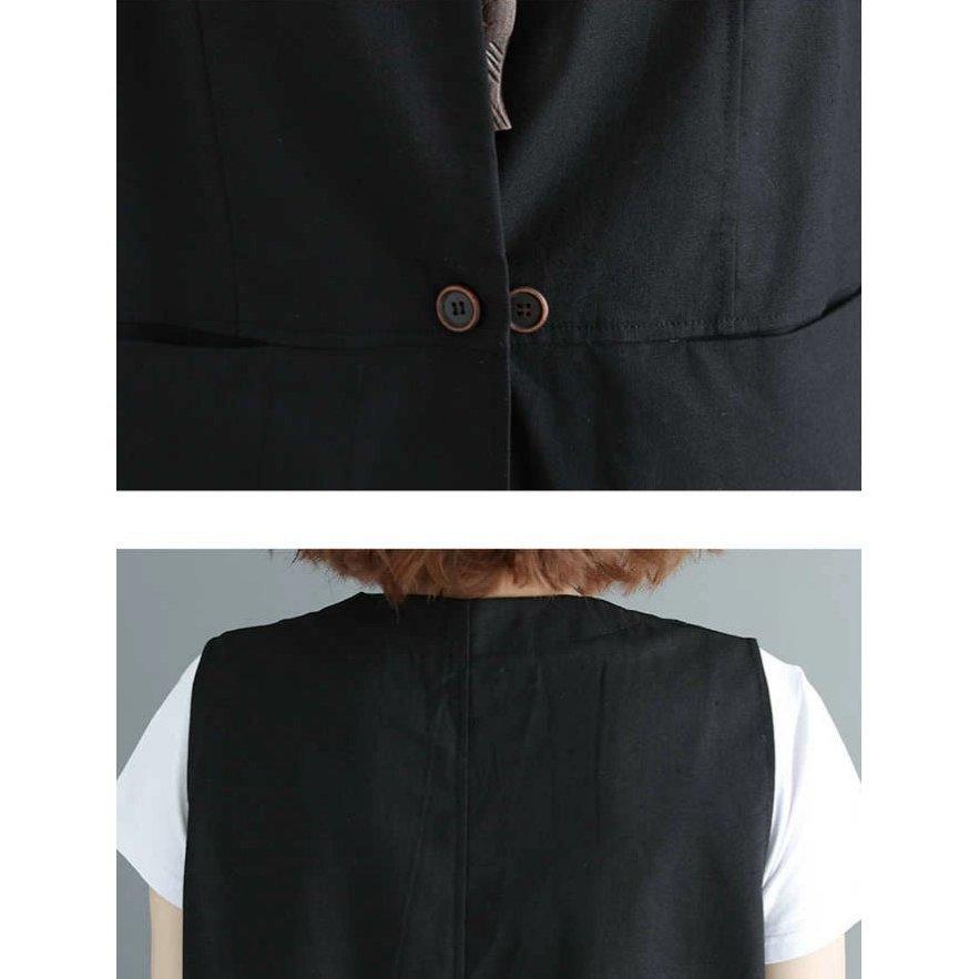 美品　23区　黒 ノースリーブ ロングジレ麻100%￼ 美品 23区 黒 ノースリーブ ロングジレ麻100%￼ 楽天市場】ジレ