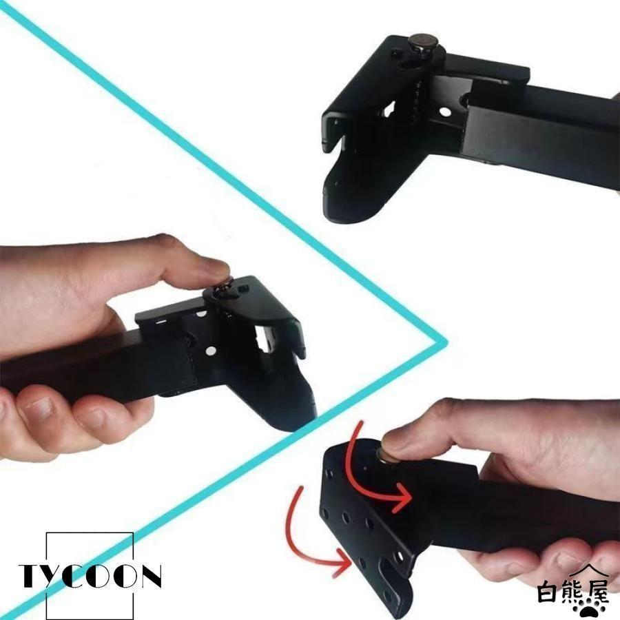 4本セット 90°鉄製折りたたみテーブル脚 折畳自動角脚 DIY 折りたたみ