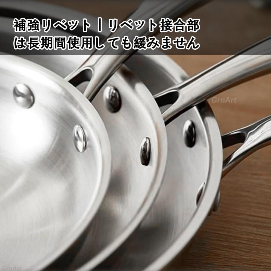 フライパン ステンレス くっつかないフライパン 調理器具 焦げ付かない