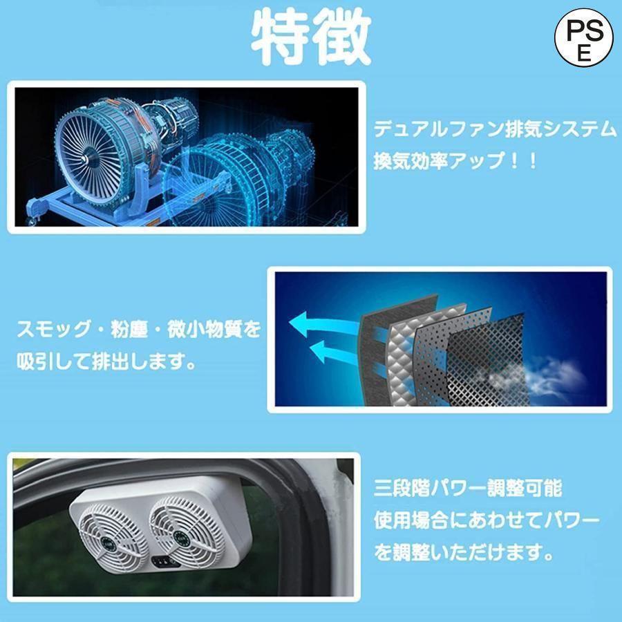 車 車両用換気ファンシステム 4ファン エブリイ キャンピングカー 換気扇
