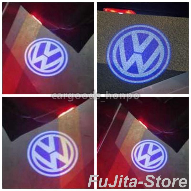 フォルクスワーゲン VW LED カーテシランプ ドア プロジェクター
