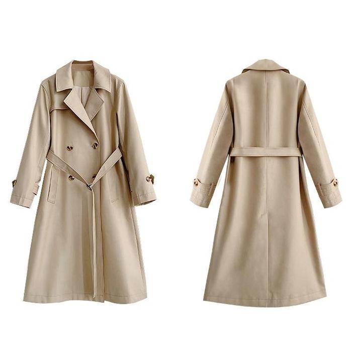 スプリングコート トレンチコート レディース 秋服 春アウター ロング