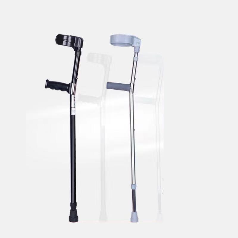 ロフストランドクラッチ杖　介護・歩行補助用器具。 ロフストランド クラッチ 杖 ブラック カフクラッチ杖 クラッチ杖 伸縮