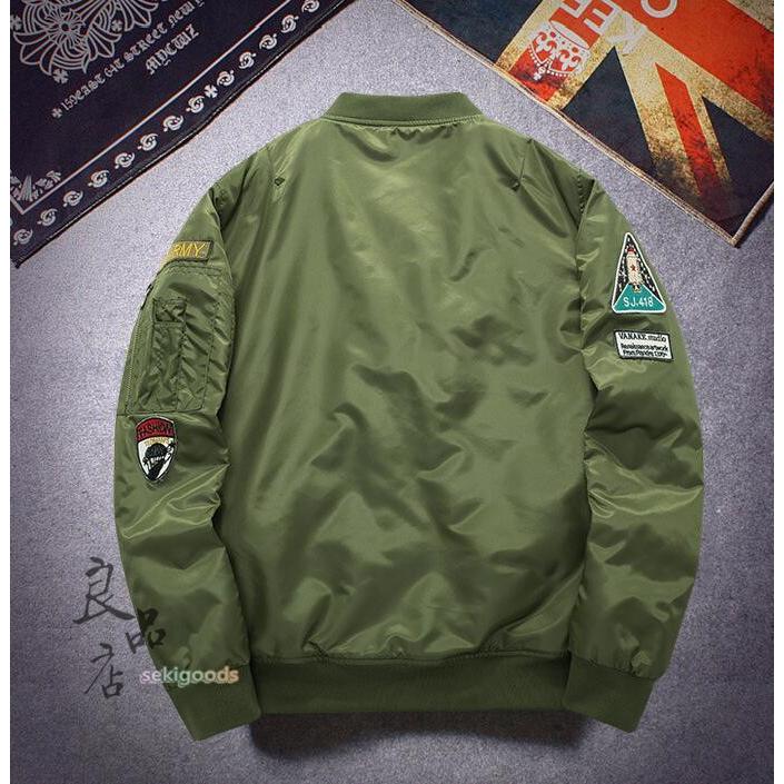 ミリタリージャケット バイクジャケット MA-1 フライトジャケット