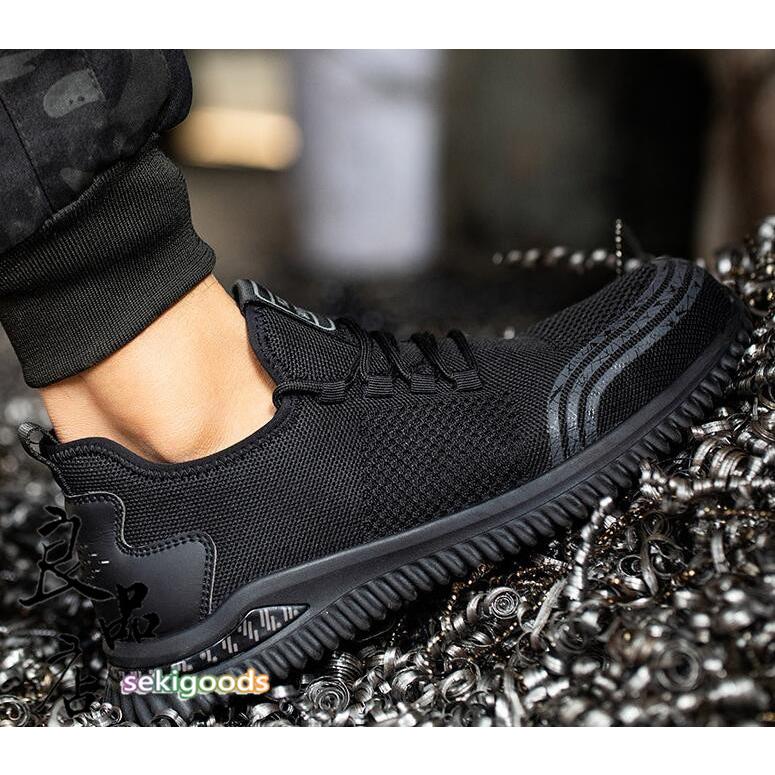 注目の 安全靴 おしゃれ メンズ レディース 踏み抜き防止 夏 滑りにくい 通気 軽い 作業用品 スニーカー 女性サイズ対応 軽量 つま先保護 作業靴 Discoversvg Com