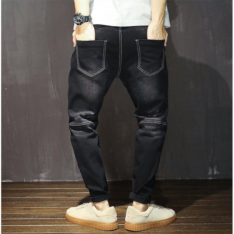 ジーンズ メンズ ストレッチ ジーパン デニムパンツ おしゃれ おすすめ メンズファション ブルー 黒 大きいサイズ ゆったりめ 足長 Seki 良品店ヤフーショップ 通販 Yahoo ショッピング