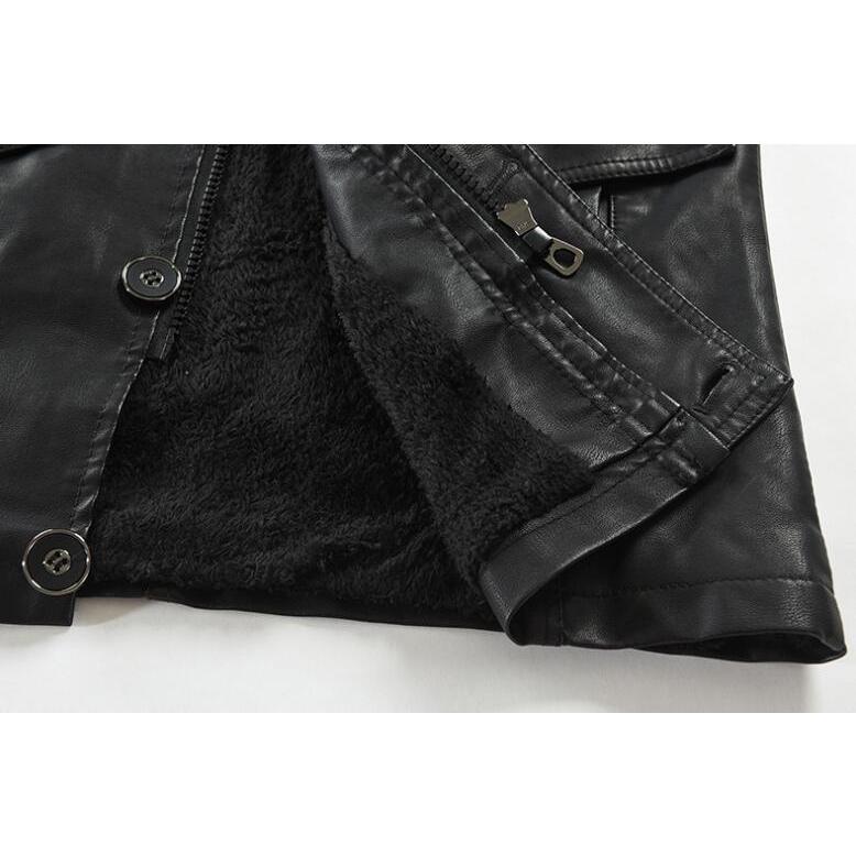 革ジャン メンズ ロング ライダースジャケット レザージャケット 冬 裏