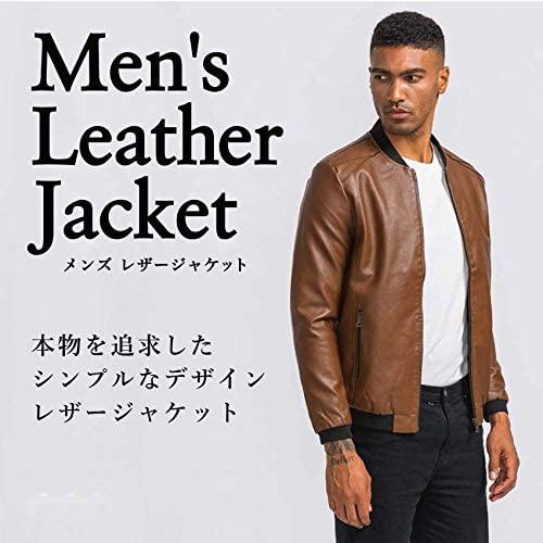 革ジャン メンズ レザージャケット ライダース 冬 テーラードジャケット 大きいサイズ コーデ 革 ビジネス 開襟 暖かい 40代 Seki 良品店ヤフーショップ 通販 Yahoo ショッピング