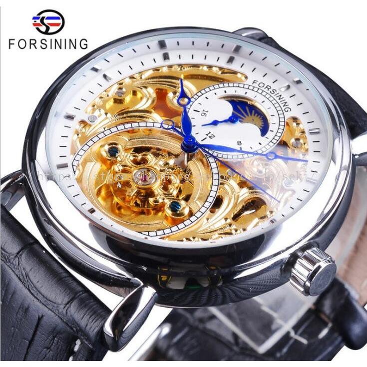 腕時計 メンズ 自動巻き腕時計 革ベルト おしゃれ 防水 機械式