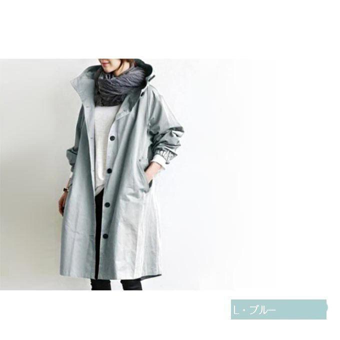 トレンチコート スプリングコート レディース コート アウター ロング