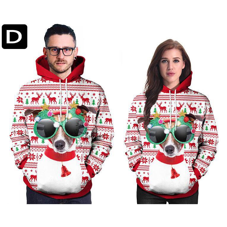 クリスマスプレゼント 彼氏 彼女 パーカー クリスマス衣装 コスプレ メンズ レディース 長袖 面白い ペアフード 付き Seki 良品店ヤフーショップ 通販 Yahoo ショッピング