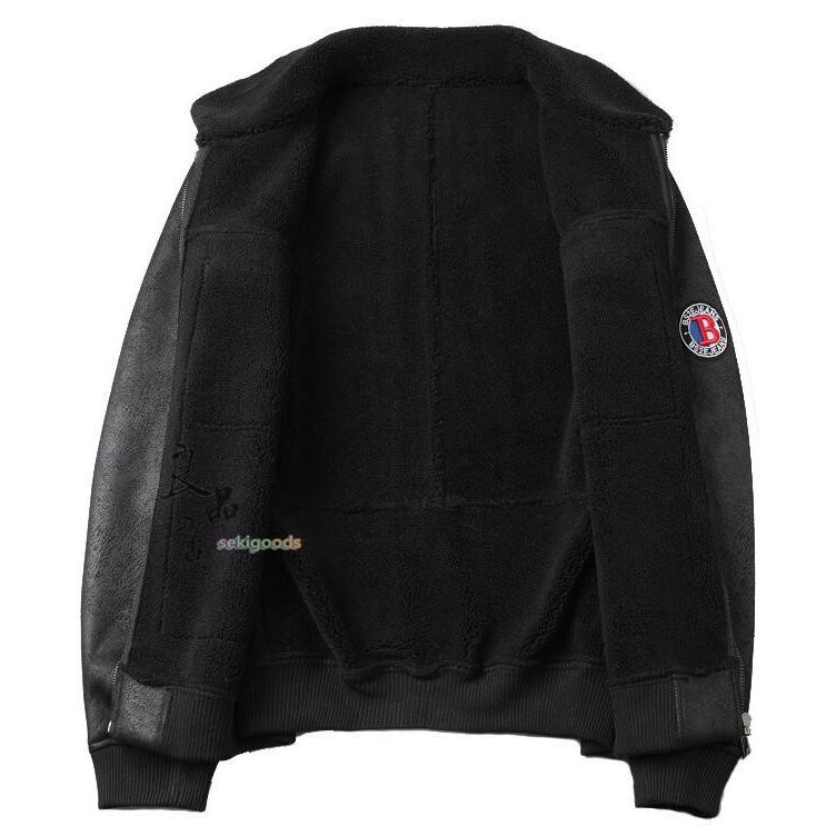 革ジャン ムートンジャケット メンズ ライダース レザー 革コート