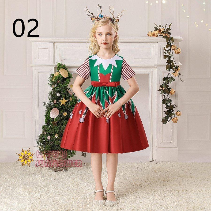 クリスマスプレゼント ワンピース 子供 女の子 小学生 コスプレ クリスマス衣装 キッズ 発表会 面白い サンタ 110 150 ダンス ドレス Seki 良品店ヤフーショップ 通販 Yahoo ショッピング
