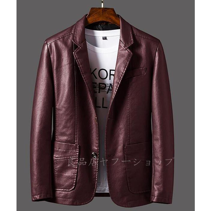 革ジャン メンズ ライダース レザージャケット 冬 50代 40代 テーラードジャケット 大きいサイズ コーデ 革 バイクジャケット 開襟 暖かい Seki 良品店ヤフーショップ 通販 Yahoo ショッピング