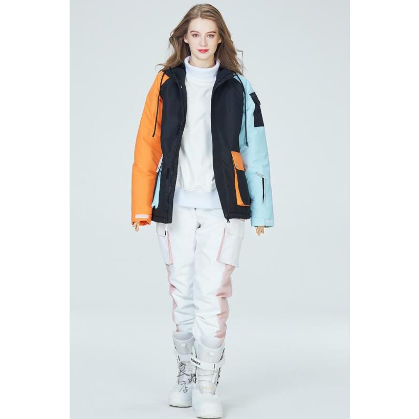 美品　スキーウェア　セットアップ　スノーウェア　大きいサイズ スキーウェア 上下セット レディース メンズ ジャケット パンツ