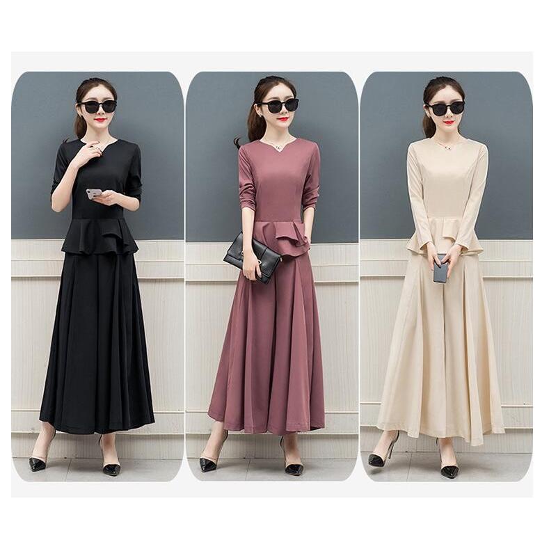 セットアップ レディース 秋 ワイドパンツ スーツパンツ パンツドレス ブラウン 長袖 着痩せ おしゃれ 上品 二次会 結婚式 通勤 入園式 ママ 30代40代 Tz2904 Sekiyll Tz9872 良品店ヤフーショップ 通販 Yahoo ショッピング