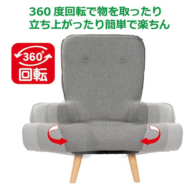 直送 日時指定不可 アーバン通商 URBAN ハイタイプ回転チェア F-1632