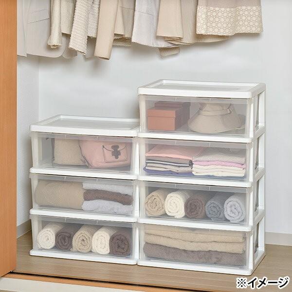 JEJアステージ 直送 日時指定不可 JEJ シーズワイド 3段 チェスト