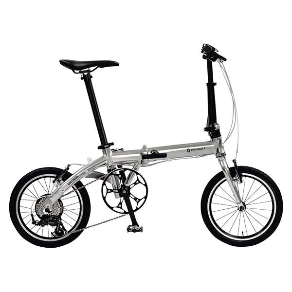 値下げ！　屋内保管　折畳自転車 RENAULT PLATINUM LIGHT8 ルノー（RENAULT） RENAULT 16型 折畳み自転車 PLATINUM LIGHT8