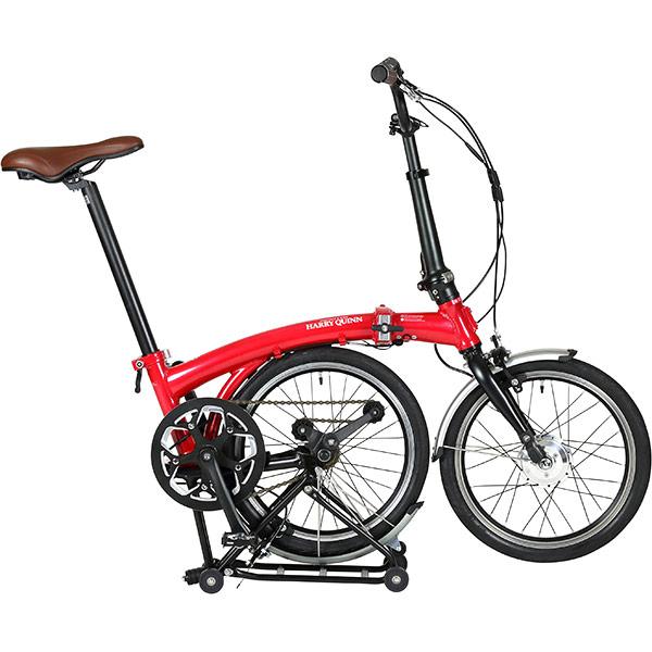 ハリークイン HARRY QUINN PORTABLE E-BIKE AL-FDB160E 16型 レッド