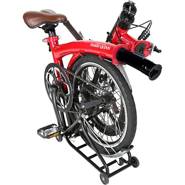 ハリークイン HARRY QUINN PORTABLE E-BIKE AL-FDB160E 16型 レッド
