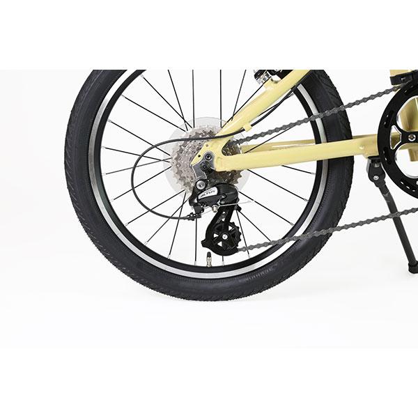 ⑥-11 RENAULT ルノー 折りたたみ自転車 20インチ ホワイト×ブルー ルノー（RENAULT） RENAULT 20型 折畳み自転車 GRAVEL11 グラベル11 AL