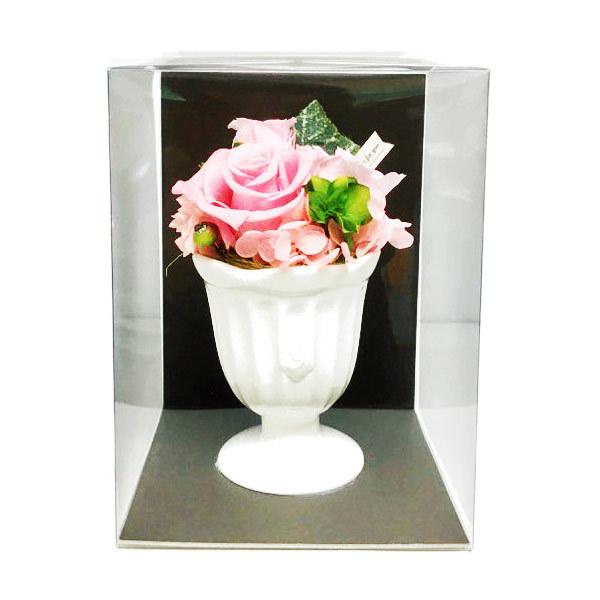 即日出荷 スープ プリザーブドアレンジメント パフェピンク プリザーブドフラワー B111 セキチューpaypayモール店 通販 Paypayモール