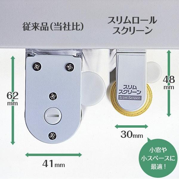 フルネス（Fullness） 直送 日時指定不可 スリムロールスクリーン 木