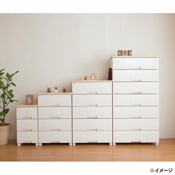 フィッツプラス F7507 7段 メープル Fits チェスト フィッツプラス 7段 幅75×奥行41×高さ144cm F7507