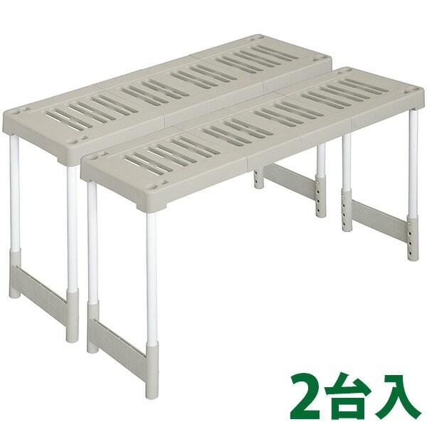 ラスカル専用　様伸びるん棚5台 押入れ クローゼット 天馬 ピタッ！と伸びるん棚 クローゼット用レギュラー 2台入 収納棚