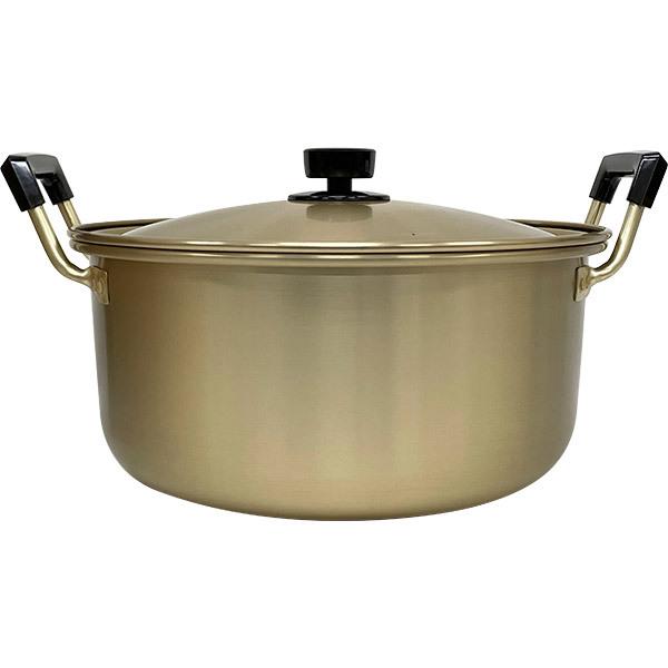 業務用　炊き出し両手鍋　大型鍋　47センチ 楽天市場】寸胴鍋 半寸胴鍋 ガス火専用 約38L 42cm 業務用