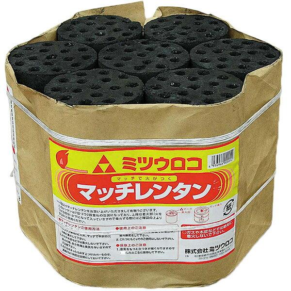 ごんげん様 ★ 炭 ミツウロコ 14個入 x8セット 着火レンタン 練炭 即日出荷 ミツウロコ マッチレンタン 14個入 練炭 お一人様1個まで