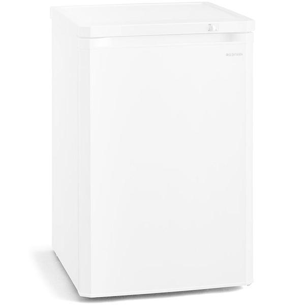 直送 日時指定不可 アイリスオーヤマ 前開き冷凍庫 85L ホワイト IUSD-9B-W 右開き セカンド冷凍庫 沖縄・離島配送不可