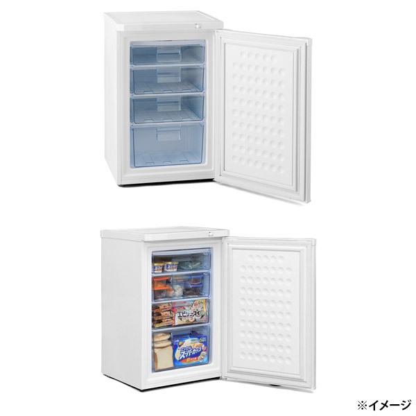 直送 日時指定不可 アイリスオーヤマ 前開き冷凍庫 85L ホワイト IUSD-9B-W 右開き セカンド冷凍庫 沖縄・離島配送不可 IRIS OHYAMA（アイリスオーヤマ） 直送 日時指定不可 前開き冷凍庫 85L