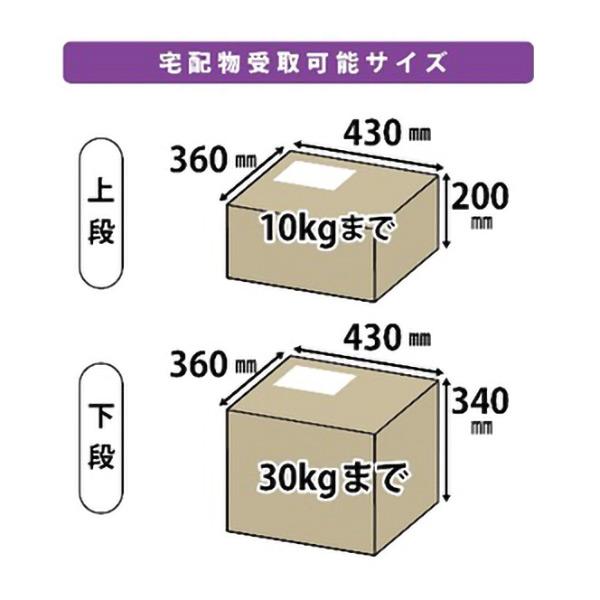 GREEN LIFE（グリーンライフ） 直送 日時指定不可 2段宅配ボックス