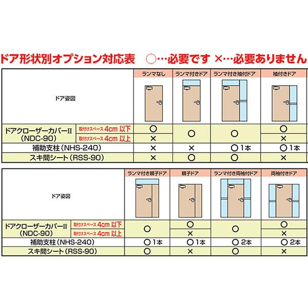 セイキ販売 SEIKI 自動収納式 アコーデオン網戸 オレジョーズ2 HAT-204 沖縄・離島配送不可｜sekichu｜06