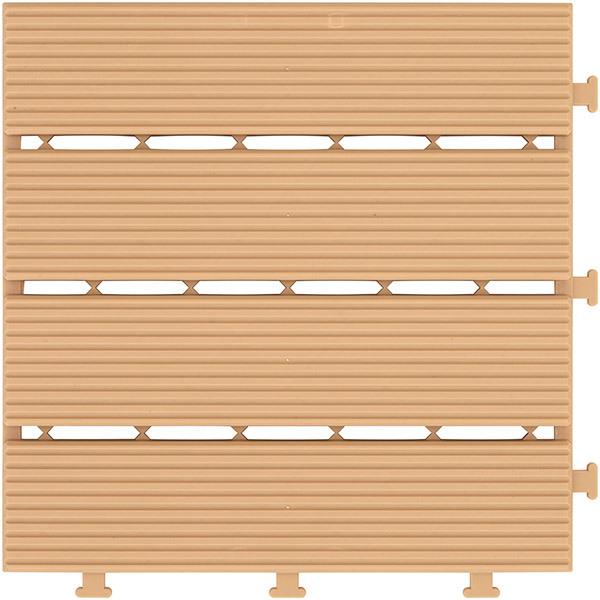 タカショー 敷くだけプラデッキ 木目調 オークル 30 30cm Mit Jd01c セキチューpaypayモール店 通販 Paypayモール