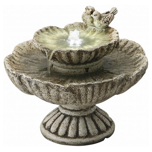 即日出荷 タカショー ソーラーファウンテン バードバス STF-07