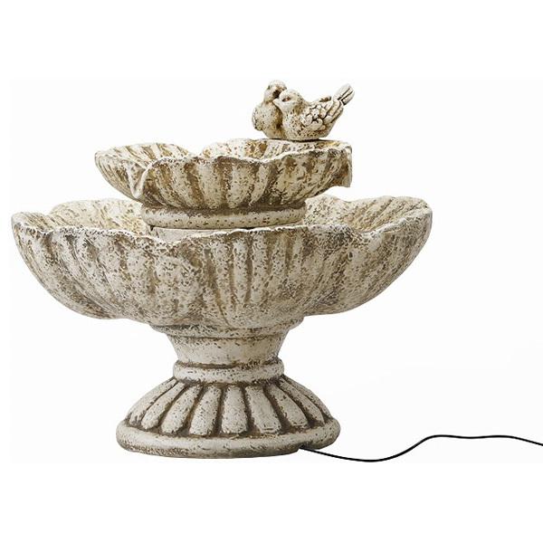 タカショー 即日出荷 ソーラーファウンテン バードバス STF-07 小鳥