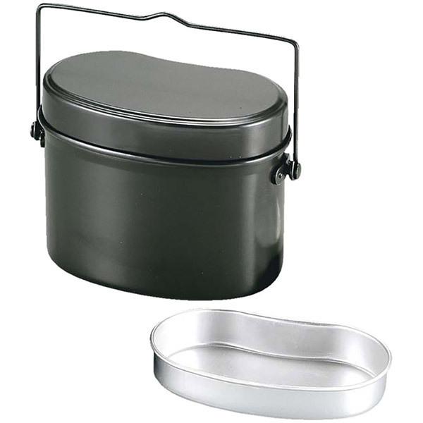 即日出荷 キャプテンスタッグ CAPTAIN STAG 林間 兵式ハンゴー 4合炊き M-5545 カーキ 飯盒 の商品画像