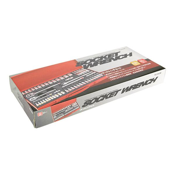 SK11 即日出荷 藤原産業 ソケットレンチセット TS-2352M 52本組 沖縄