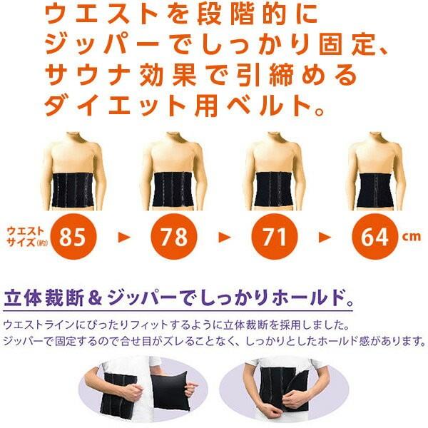 La-VIE 即日出荷 ラ・ヴィ 4STEP サウナベルト M 3B-3344 男女兼用