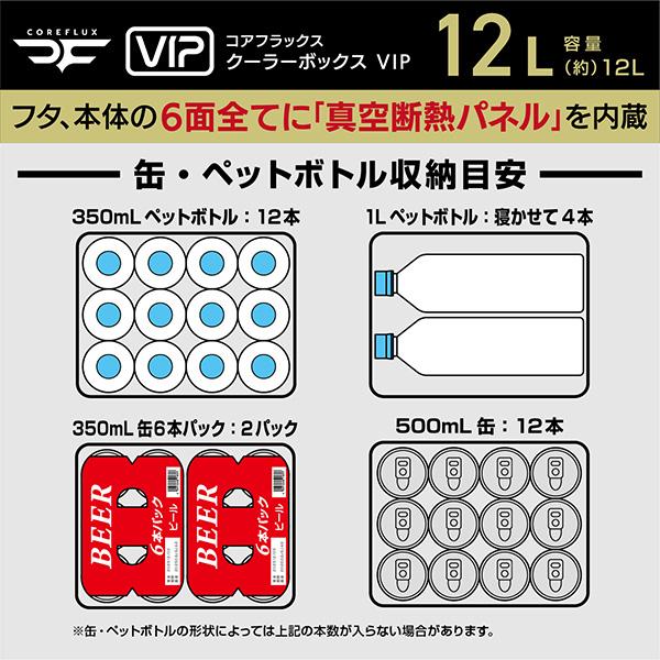 JEJアステージ 即日出荷 クーラーボックス 12L COREFLUX VIP CFV-12G