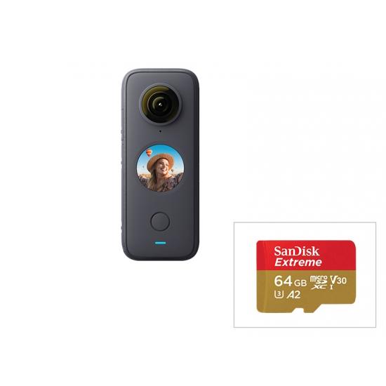 Insta360 ONE X2 + micro SDカード[64GB] SEKIDO 通販 PayPayモール